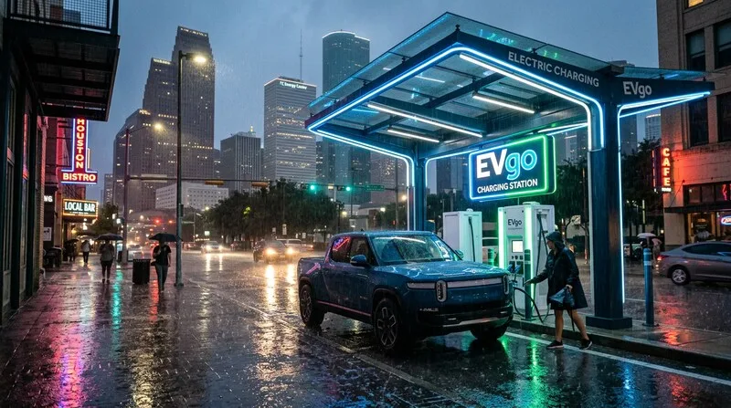 Charging station Houston