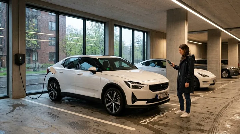 Smart home energy management system for electric car charging