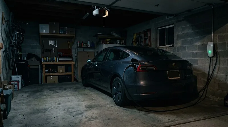 EV charging at home with smart energy management